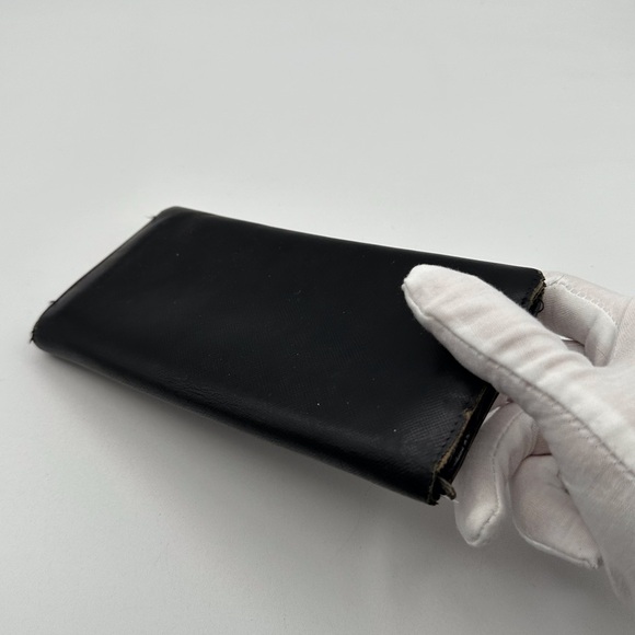 Prada Long Black Saffiano Leather Wallet - Picture 4 of 14